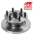 Febi 108117 Brake Disc Front Axle Premium Fits Iveco Daily 1999 - 2007