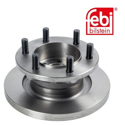 Febi 108117 Brake Disc Front Axle Premium Fits Iveco Daily 1999 - 2007