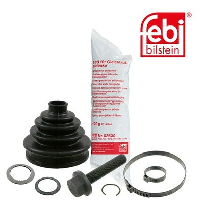 Febi 01170 CV Boot Kit Rubber Standard Premium Quality Fits Audi 100 1992 - 1994
