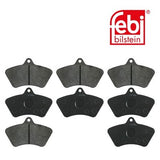 Febi 16568 Brake Pad Set Front Rear Axle Premium Grade High Performance