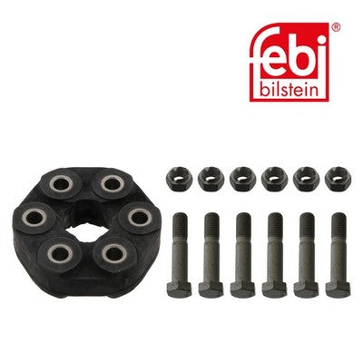 Febi 43469 Flexible Coupling Kit Steel Elastomer Front Fits BMW Z3 1998 - 2003