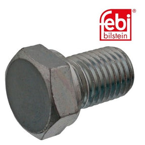 Febi 48893 Oil Drain Plug Steel Male Hex Zinc-Coated Fits BMW Z3 1998 - 2003