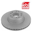 Febi 10684 Brake Disc Front Premium Fits Mercedes-Benz S-Class 1991 - 1998