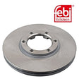 Febi 10750 Brake Disc Front High Performance Fits Isuzu Gemini 1988 - 1990