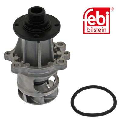 Febi 01297 Water Pump Cast Aluminium Standard Fits BMW 5 Series 1989 - 1994