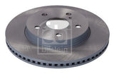 Febi 188776 Brake Disc Vented Front Coated Surface Fits Toyota Prius 2023 - 2025