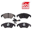 Febi 16798 Brake Pad Set Front Axle Premium Fits Audi A5 2013 - 2017