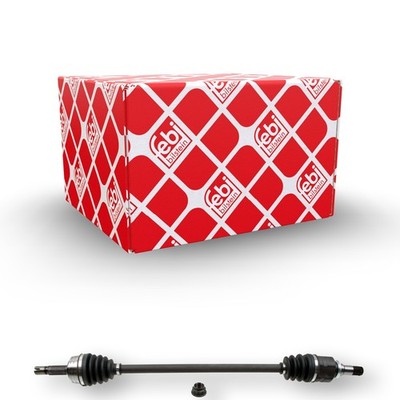 Febi 184613 Drive Shaft With Nut Front Axle Right Fits Citroën C1 2005 - 2014