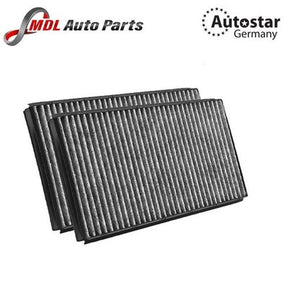 Activated Charcoal Cabin Air Filter Set 64319171858 BMW 5 Series E60/E61 E63