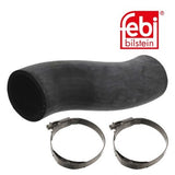 Febi 49100 Coolant Hose Black With Clamps Durable Standard High Performance