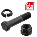 Febi 07945 Wheel Stud Steel With Retaining Ring With Nut Grade High Performance