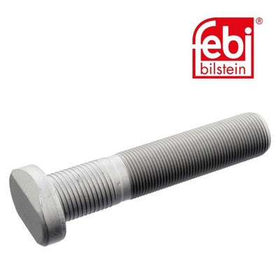 Febi 48709 Wheel Stud Zink Flake Coated Spiral Bolt Steel High Performance