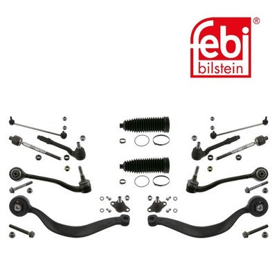 Febi 46326 Control Arm Kit Front Left Right Cast Steel Fits BMW X5 2000 - 2003