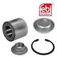 Febi 100506 Wheel Bearing Kit Tapered Roller Bearing Fits Citroen C4 2006 - 2007
