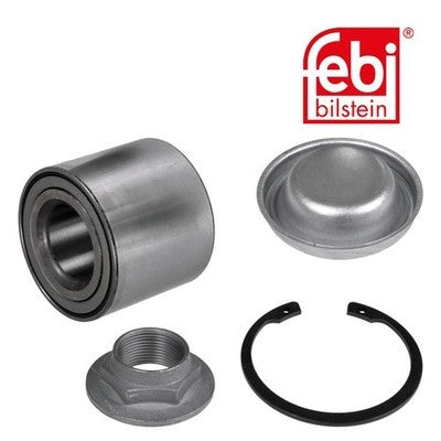 Febi 100506 Wheel Bearing Kit Tapered Roller Bearing Fits Citroen C4 2006 - 2007