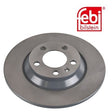 Febi 107508 Brake Disc Rear Premium High Performance Fits VW Polo 2017 - 2021