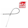 Febi 14274 Premium Brake Cable Left Rear Right Durable Fits VW Golf 1991-1997