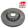 Febi 22964 Brake Disc Front Axle Premium Fits Audi A8 1998 - 2002