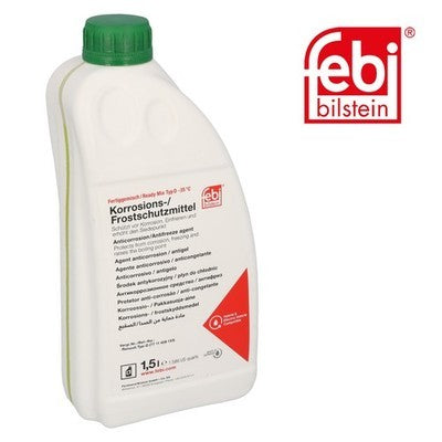 Febi 26580 Antifreeze 1.5 Litre Green Heavy Duty Fits Dacia Duster 2013 - 2018