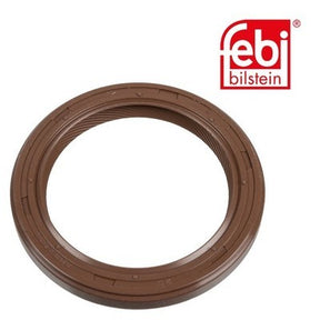Febi 107668 Crankshaft Seal MVQ Silicone Elastomer Fits Volvo S40 2009 - 2012