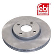 Febi 43890 Brake Disc Front High Performance Fits Ford Fiesta 2005 - 2008