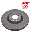Febi 107717 Brake Disc Front Premium Fits Peugeot 308 SW 2014 - 2021