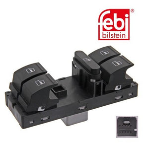 Febi 37489 Switch Unit Black Premium Fits Seat Toledo 2006 - 2009