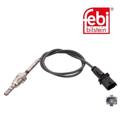 Febi 100812 Exhaust Gas Temperature Sensor Fits Fiat Grande Punto 2006 - 2013