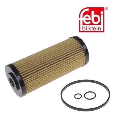 Febi 47458 Premium Oil Filter Left High Performance Fits Saab 9-3 2004-2015