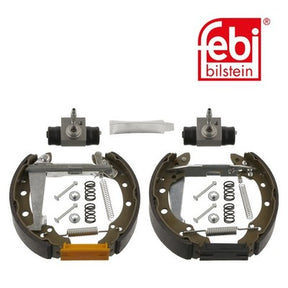 Febi 37562 Brake Shoe Set Manual Rear High Performance Fits VW Lupo 1999 - 2005
