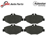 AutoStar Front Ceramic Brake Pad Set 0044208720 Mercedes E-Class W211 E320 E350