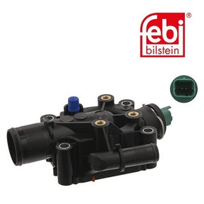 Febi 34977 Thermostat Housing Plastic Premium Fits Peugeot 307 2006 - 2012