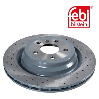 Febi 106607 Brake Disc Rear Premium Fits Mercedes-Benz GLE 2015 - 2018