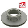 Febi 24459 Brake Disc Front Axle Premium Grade Durable High Performance