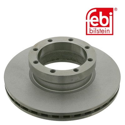 Febi 24459 Brake Disc Front Axle Premium Grade Durable High Performance