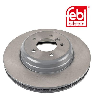 Febi 105719 Brake Disc Front Axle Premium Fits BMW 5 Series 2007 - 2009