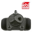 Febi 23735 Wheel Cylinder Rear Left Grey Cast Iron Fits Smart Cabrio 2000 - 2004
