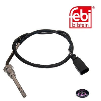 Febi 49266 Exhaust Gas Temperature Sensor Premium Fits Audi A4 2006 - 2009
