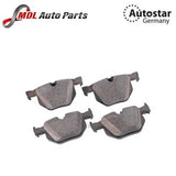 AutoStar Germany Ceramic Front Brake Pad Set 34216776937 for BMW E70 X5