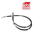 Febi 109246 Premium Brake Cable Rear High Performance Fits Opel Zafira 1999-2005