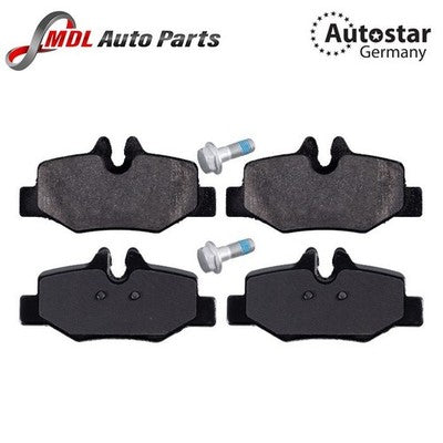 AutoStar Germany Ceramic Brake Pads for Mercedes-Benz W211 E-Class 0014211010CR