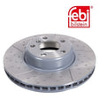 Febi 105724 Brake Disc Front Axle Premium Fits BMW 4 Series 2014 - 2020