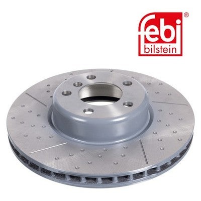 Febi 105724 Brake Disc Front Axle Premium Fits BMW 4 Series 2014 - 2020