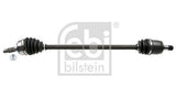 Febi 183480 Drive Shaft With Nut Front Axle Right Fits Honda Jazz 2008 - 2025