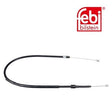 Febi 101810 Premium Brake Cable Left Rear Fits Vauxhall Corsa 2004-2006