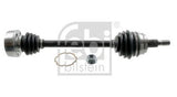 Febi 186435 Drive Shaft Front Axle Left Standard Fits Audi A3 2000 - 2003
