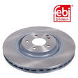Febi 43982 Brake Disc Front Premium Fits Mercedes-Benz CLK 2002 - 2009