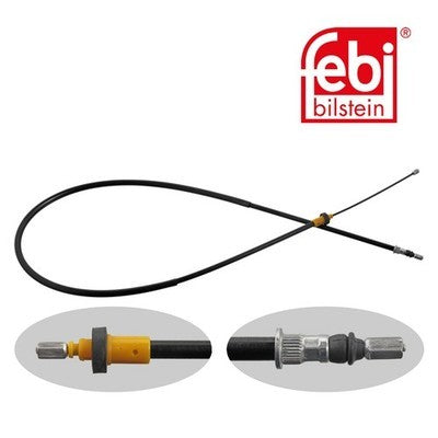 Febi 29362 Premium Brake Cable Left Rear Right Fits Peugeot 206 1999-2000