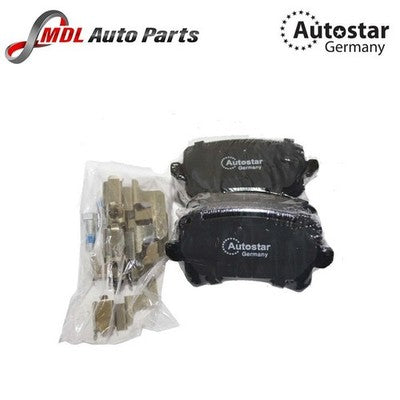Autostar Germany Ceramic Brake Pads 3AA698451A for Audi Touran I Golf Caddy III