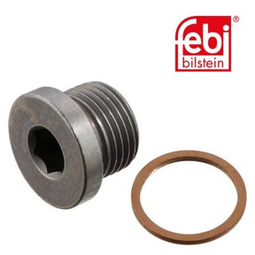 Febi 48895 Oil Drain Plug Female Hex Premium Fits BMW 1 Series 2011 - 2015
